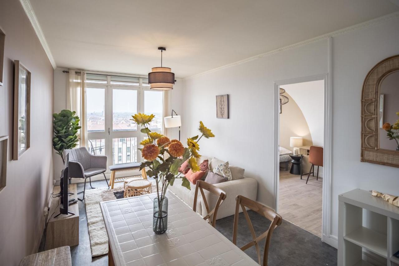 Evasion Urbaine - Vue Panoramique - Proche Gare Apartment Troyes Ngoại thất bức ảnh