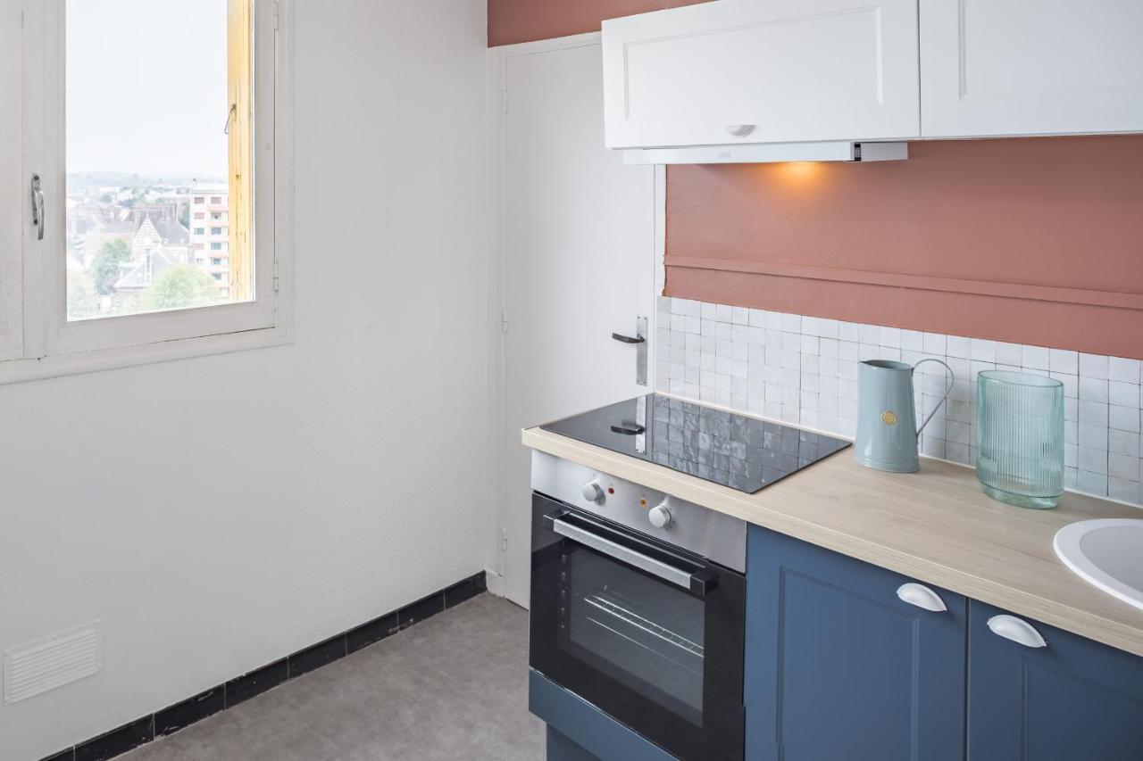 Evasion Urbaine - Vue Panoramique - Proche Gare Apartment Troyes Ngoại thất bức ảnh