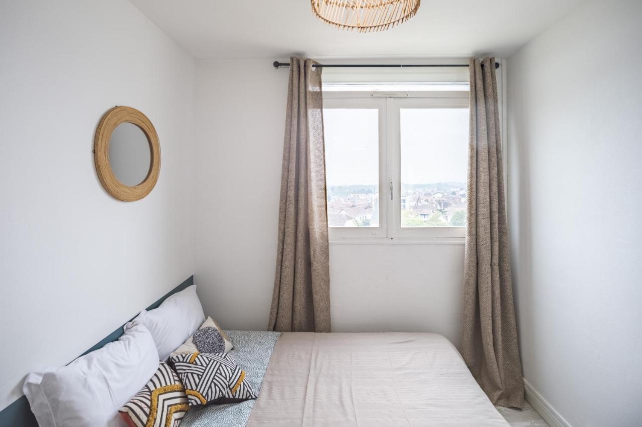 Evasion Urbaine - Vue Panoramique - Proche Gare Apartment Troyes Ngoại thất bức ảnh